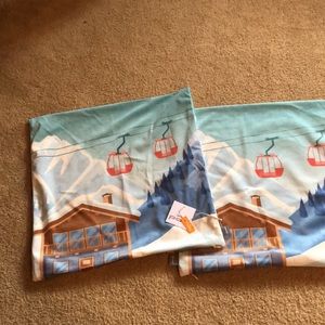2 pillows covers Christmas Brand New